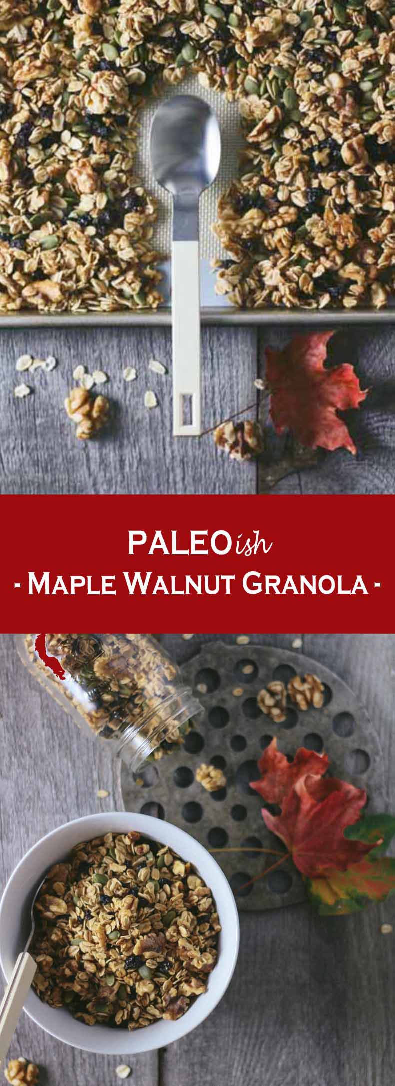 Maple Walnut Granola