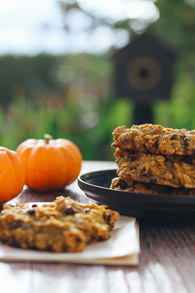 Pumpkin Breakfast Cookies