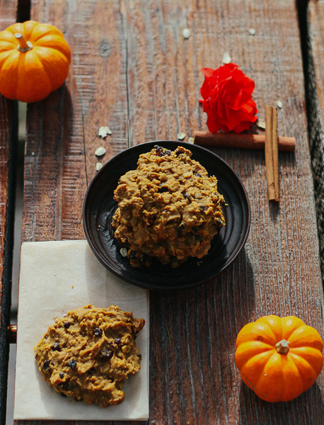 Pumpkin Breakfast Cookies