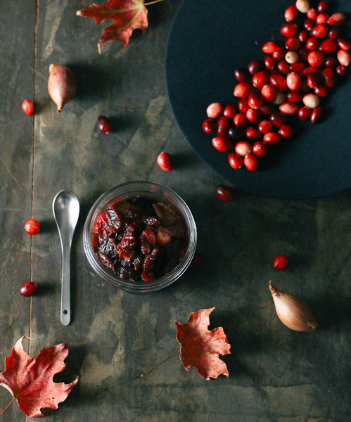 Sour Cherry Cranberry Sauce