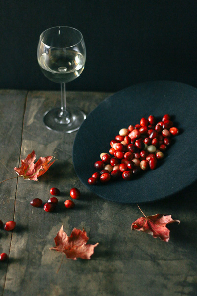 Sour Cherry Cranberry Sauce