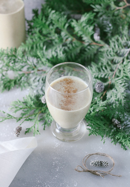 Fluffy and sweet, this vegan and paleo Coco-Nog recipe is Uh-mazing! With only 8 ingredients, ALL the flavour, and beyond easy to make, you'll never make the regular stuff again!