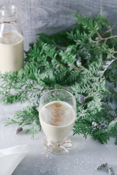 Fluffy and sweet, this vegan and paleo Coco-Nog recipe is Uh-mazing! With only 8 ingredients, ALL the flavour, and beyond easy to make, you'll never make the regular stuff again!