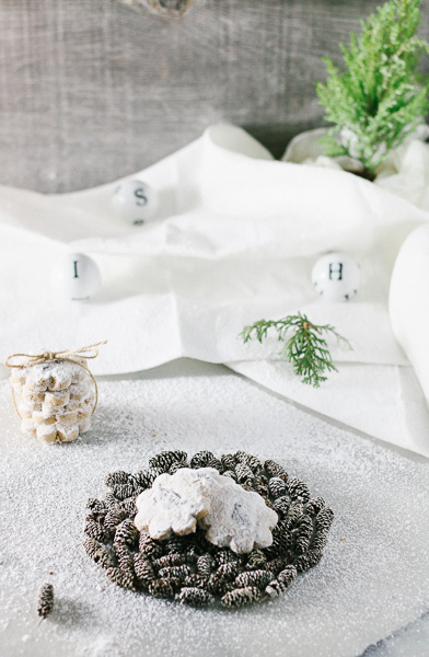 Tender, perfectly sweet, nutty, chocolate chunky, and shortbready, these easy-to-make Paleo-ish Greek-ish Christmas Cookies are just about the best Christmas cookies you'll ever have! Seriously!