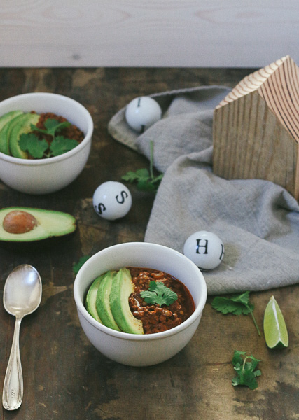Deliciously warm and comforting Paleo-ish Chili that is easy-to-make! Perfect for the darkest and dreariest days of winter!