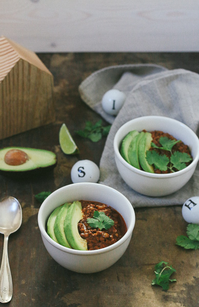 Deliciously warm and comforting Paleo-ish Chili that is easy-to-make! Perfect for the darkest and dreariest days of winter!