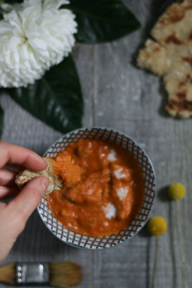 Paleo Butter Chicken! Wonderfully rich with a hint of heat, this healthier version of your favourite classic Indian dish will have you begging for more!