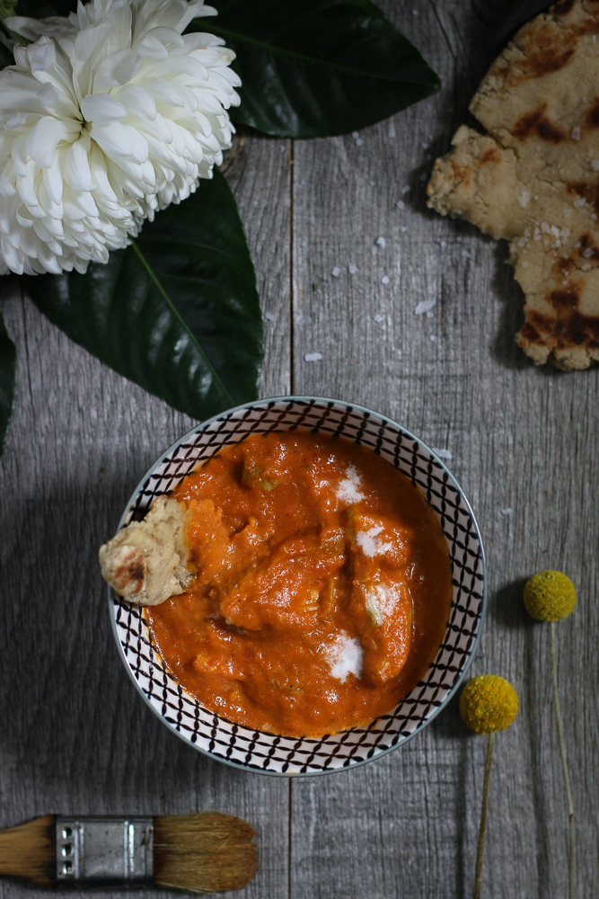 Paleo Butter Chicken! Wonderfully rich with a hint of heat, this healthier version of your favourite classic Indian dish will have you begging for more!