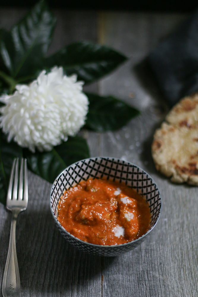 Paleo Butter Chicken! Wonderfully rich with a hint of heat, this healthier version of your favourite classic Indian dish will have you begging for more!