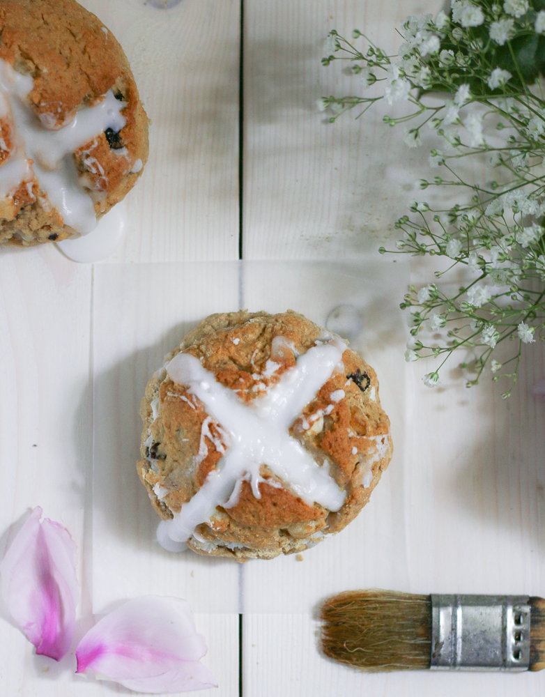 The best Hot Cross Bun recipe ever! Actually. And they're gluten-, egg-, dairy-free to boot! All the flavour of this Easter classic but allergen-free for the whole family!