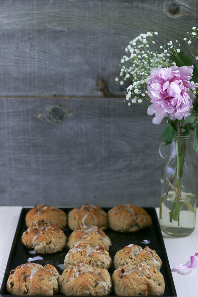 The best Hot Cross Bun recipe ever! Actually. And they're gluten-, egg-, dairy-free to boot! All the flavour of this Easter classic but allergen-free for the whole family!